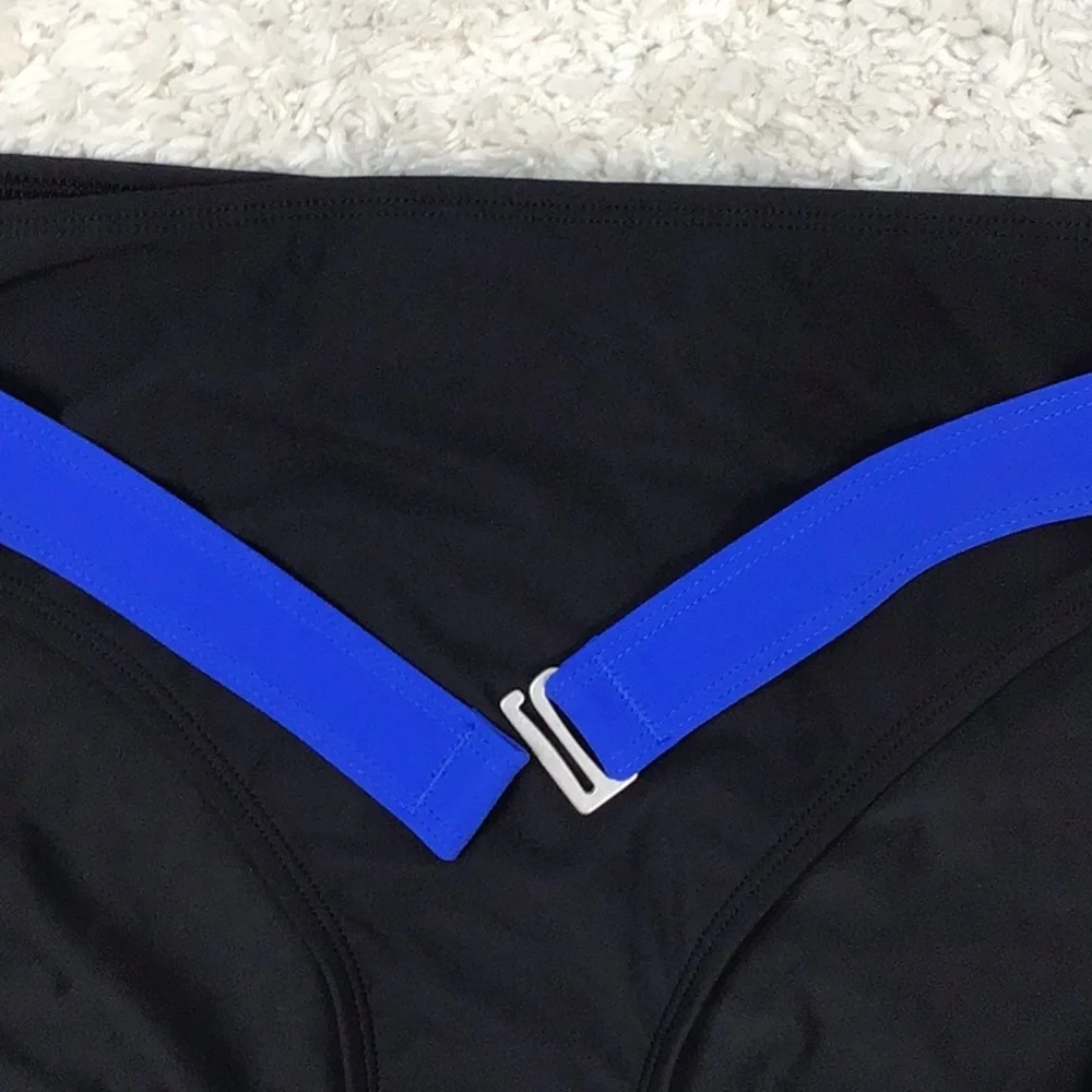 Reebok Sporty Bottom black swim bottom 12 NWT